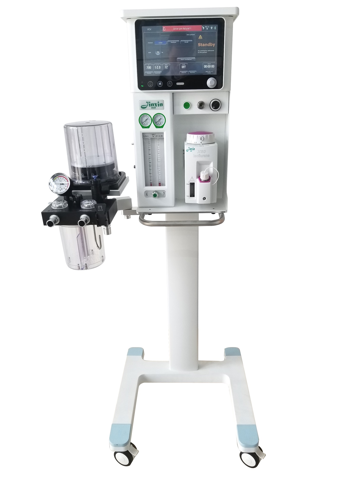 JX7100Dplus Portable Anesthesia Machine front